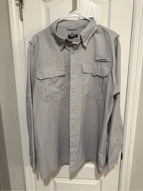 Habit Men’s Lightweight Shirt Jacket - Light Gray